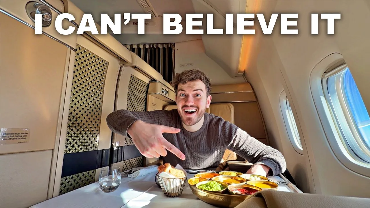 Illustration: Air India First Class: Mumbai to London