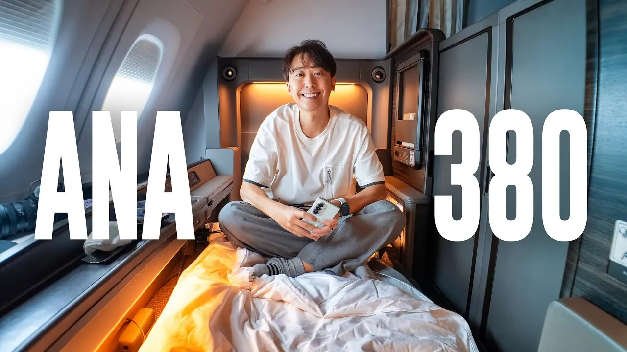 Illustration: ANA First Class: HNL to Tokyo A380