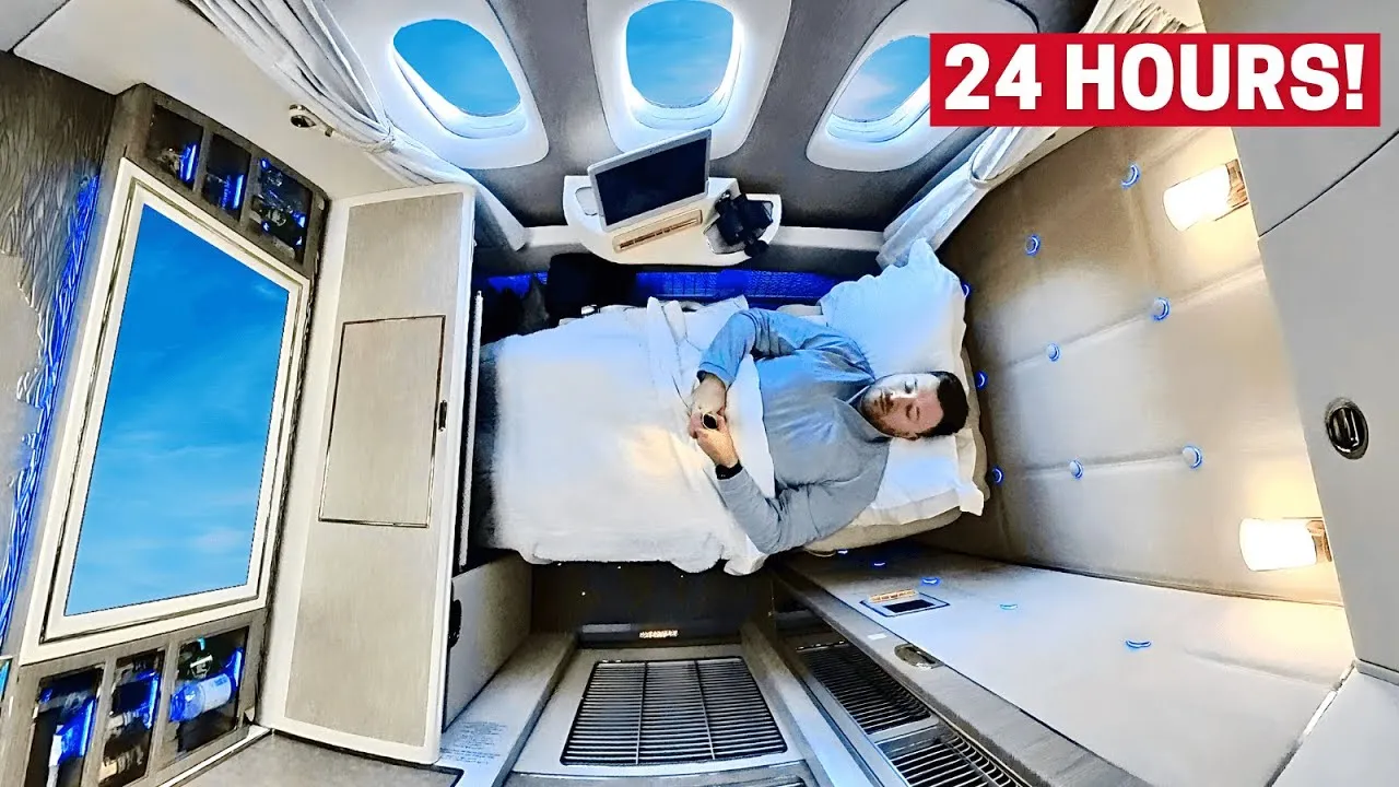 Emirates First Class: 24-Hour Luxury