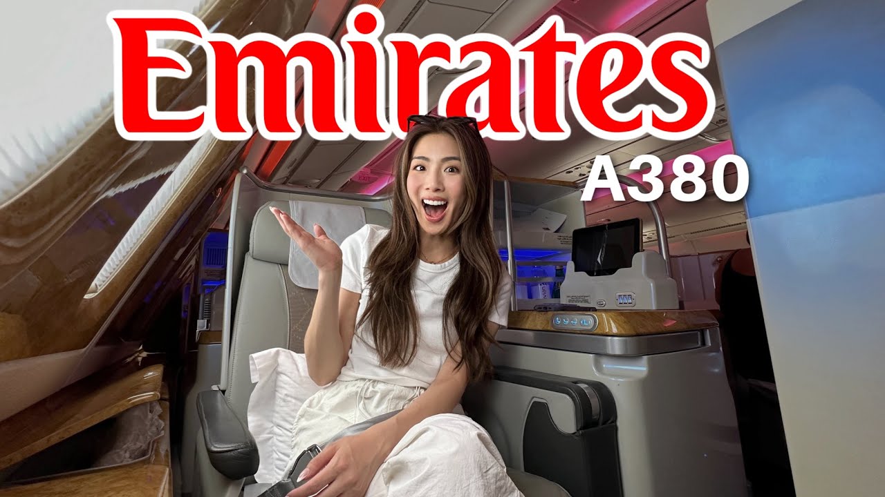 Emirates A380 Business Class: Dubai-Rome