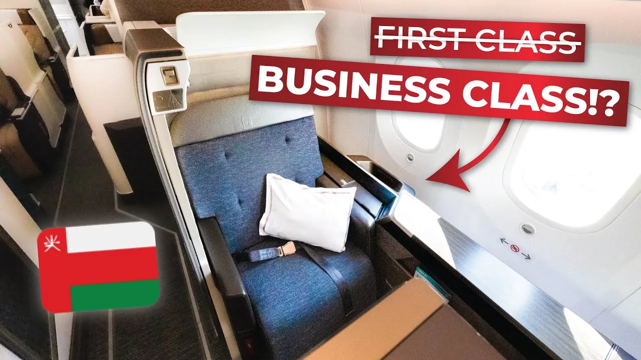 Oman Air Business Studio: Muscat-BKK
