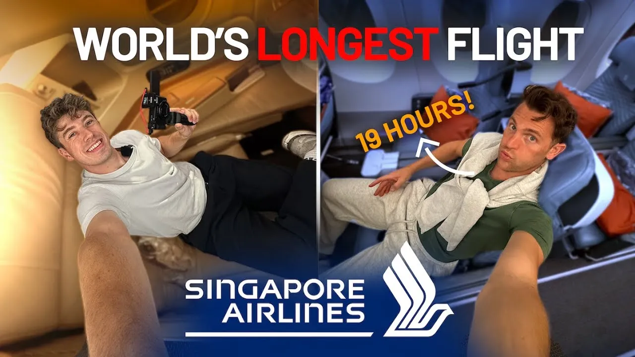 Illustration: Singapore Airlines A350 ULR: JFK-SIN