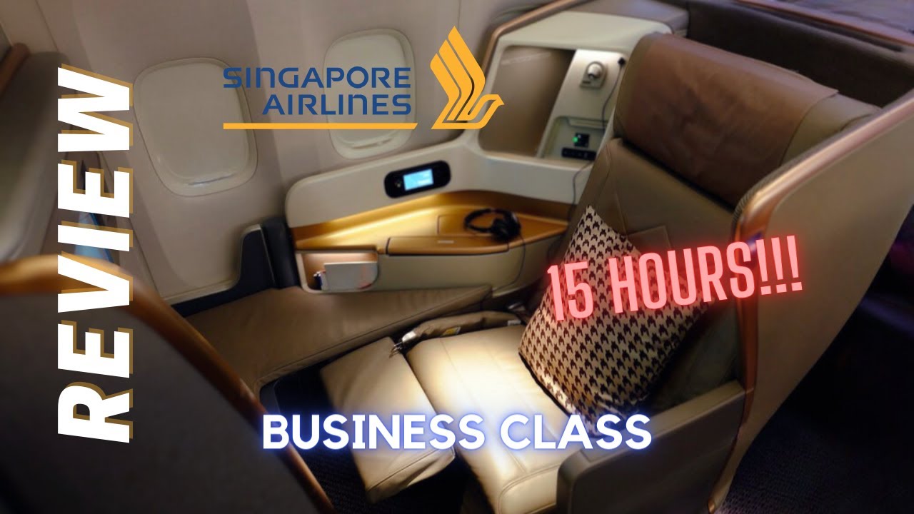 SQ Business Class: SIN to SFO A350