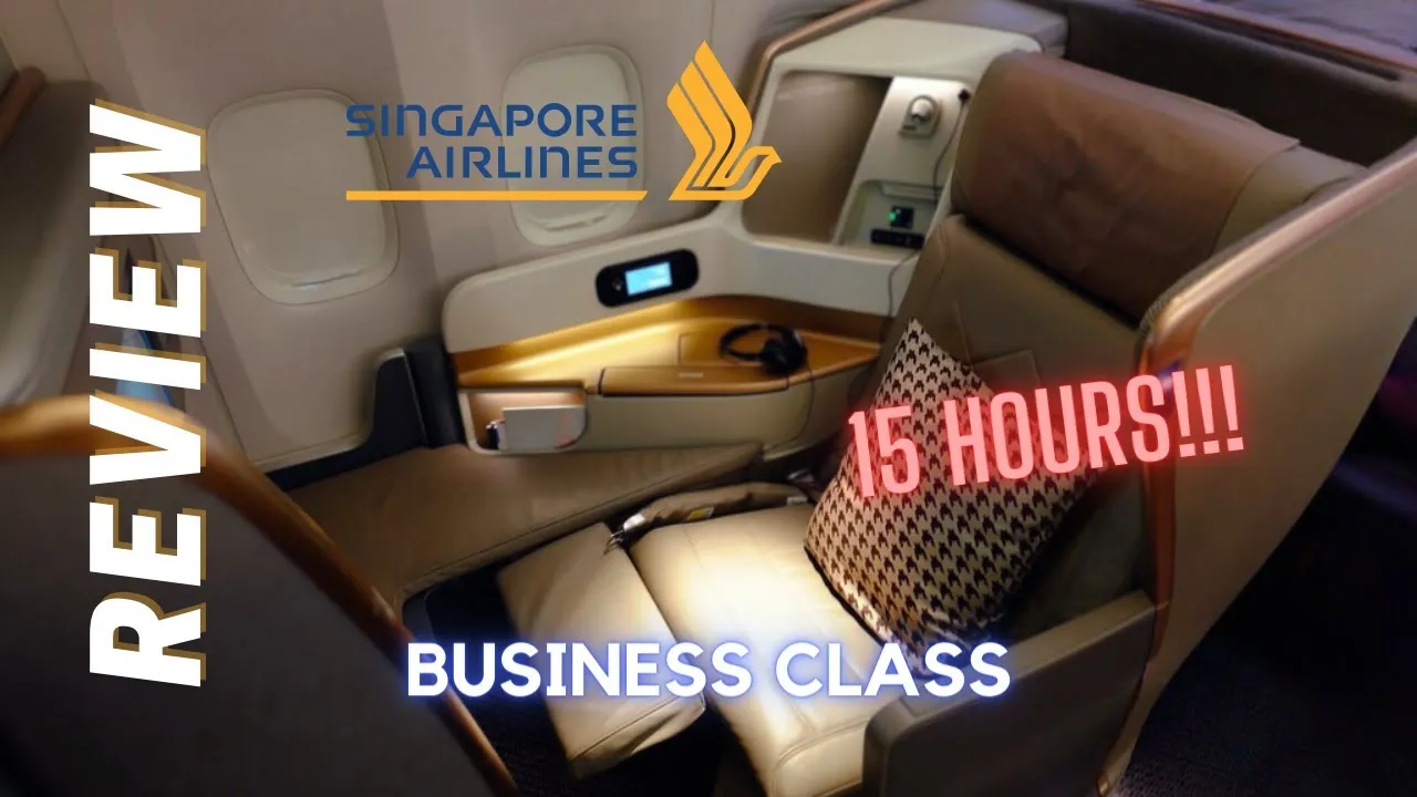 SQ Business Class: SIN to SFO A350