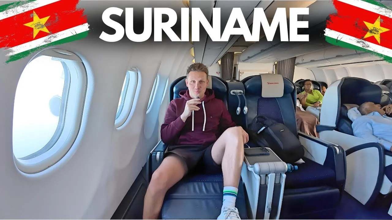 Illustration: Surinam Airways Business Class: PBM-AMS