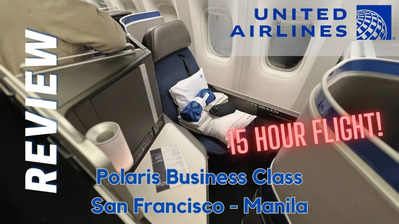 Illustration: United Polaris SFO-MNL: 15-Hour Flight
